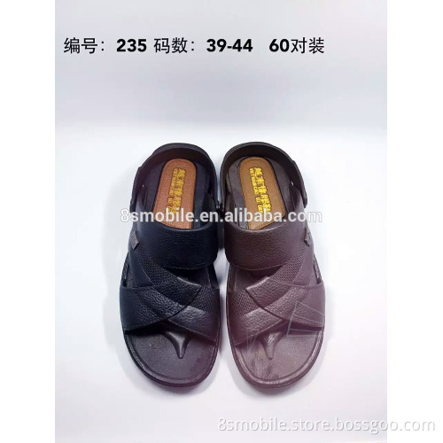 comfortable leather men sandal with good quality